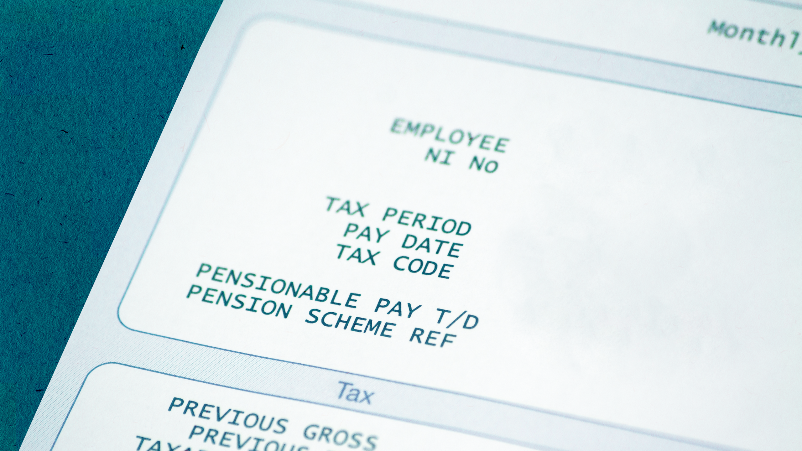 header image of a payslip image