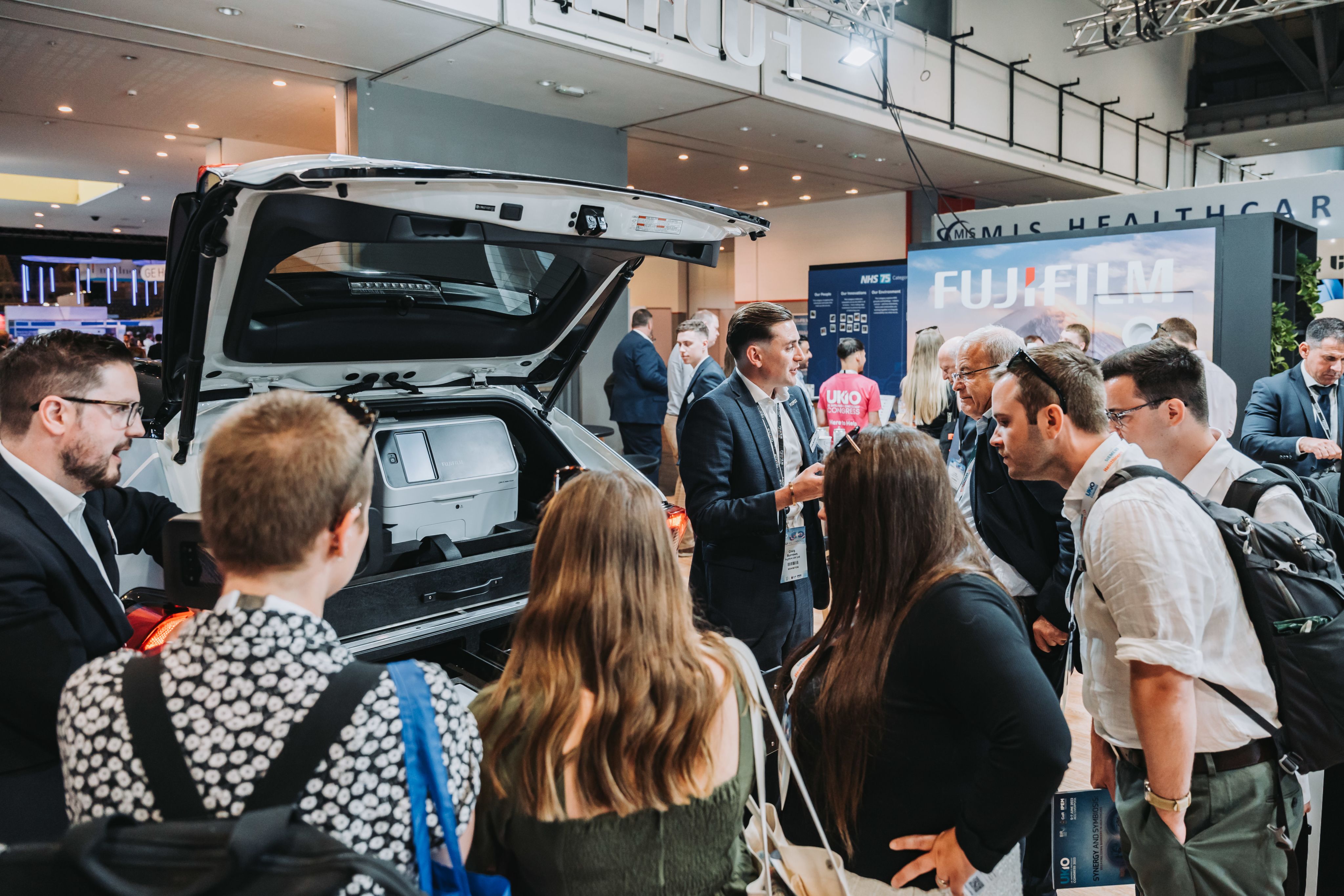 The latest imaging technology in the back of a car