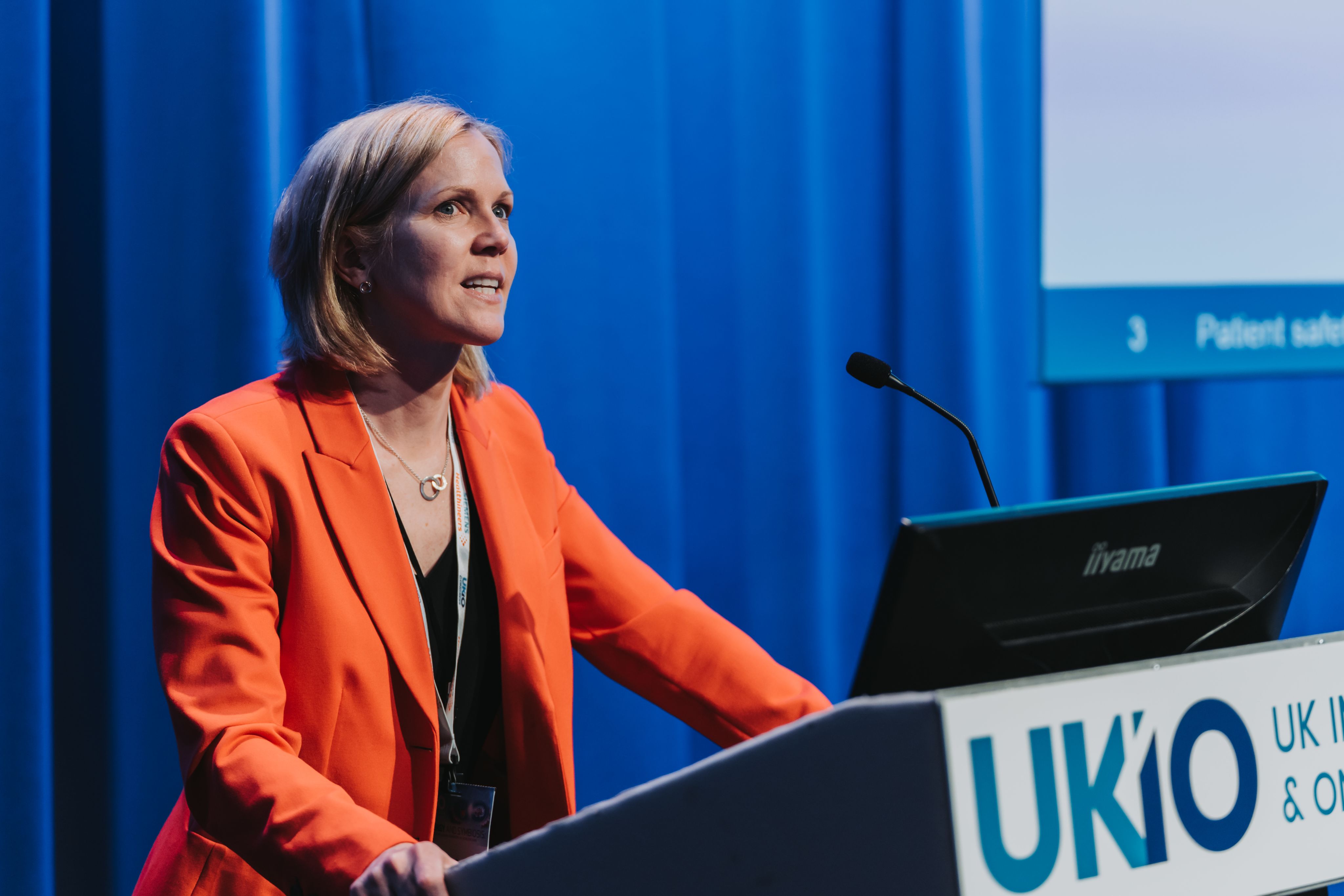 Una Findlay speaks on taking personal responsibility for patient safety