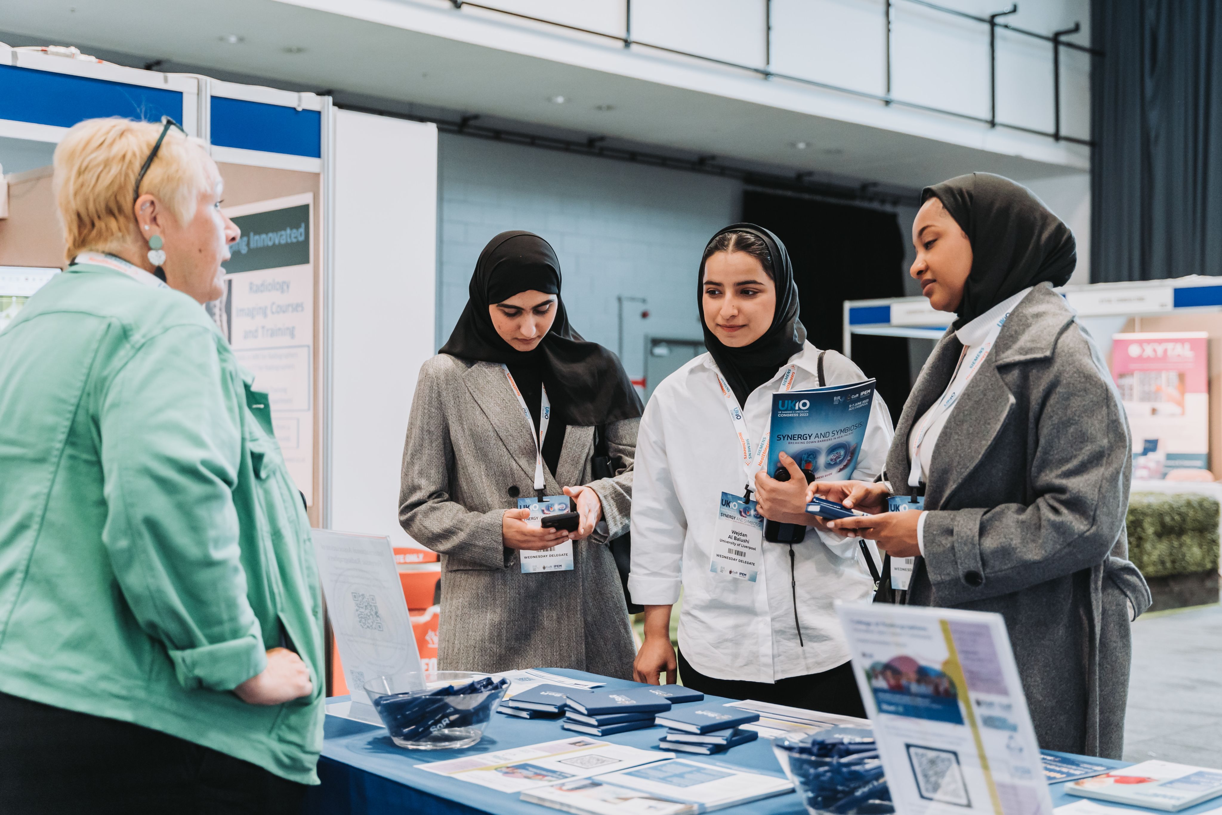 The SoR team are still busy dispensing advice and information